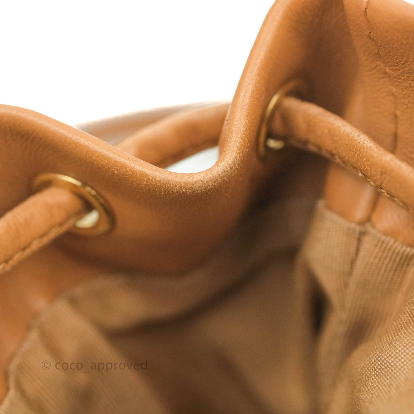Chanel Quilted Small Urban Spirit Backpack Caramel Dark Beige Calfskin Gold Hardware