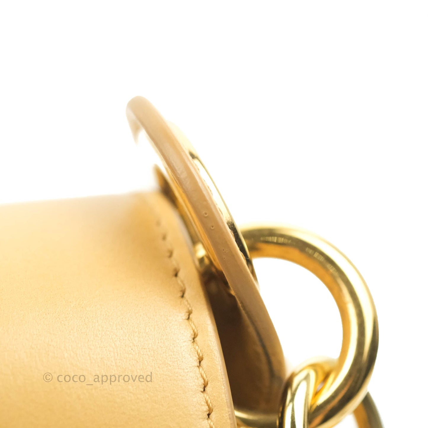 Chloé Small Tess Bag Beige Calfskin