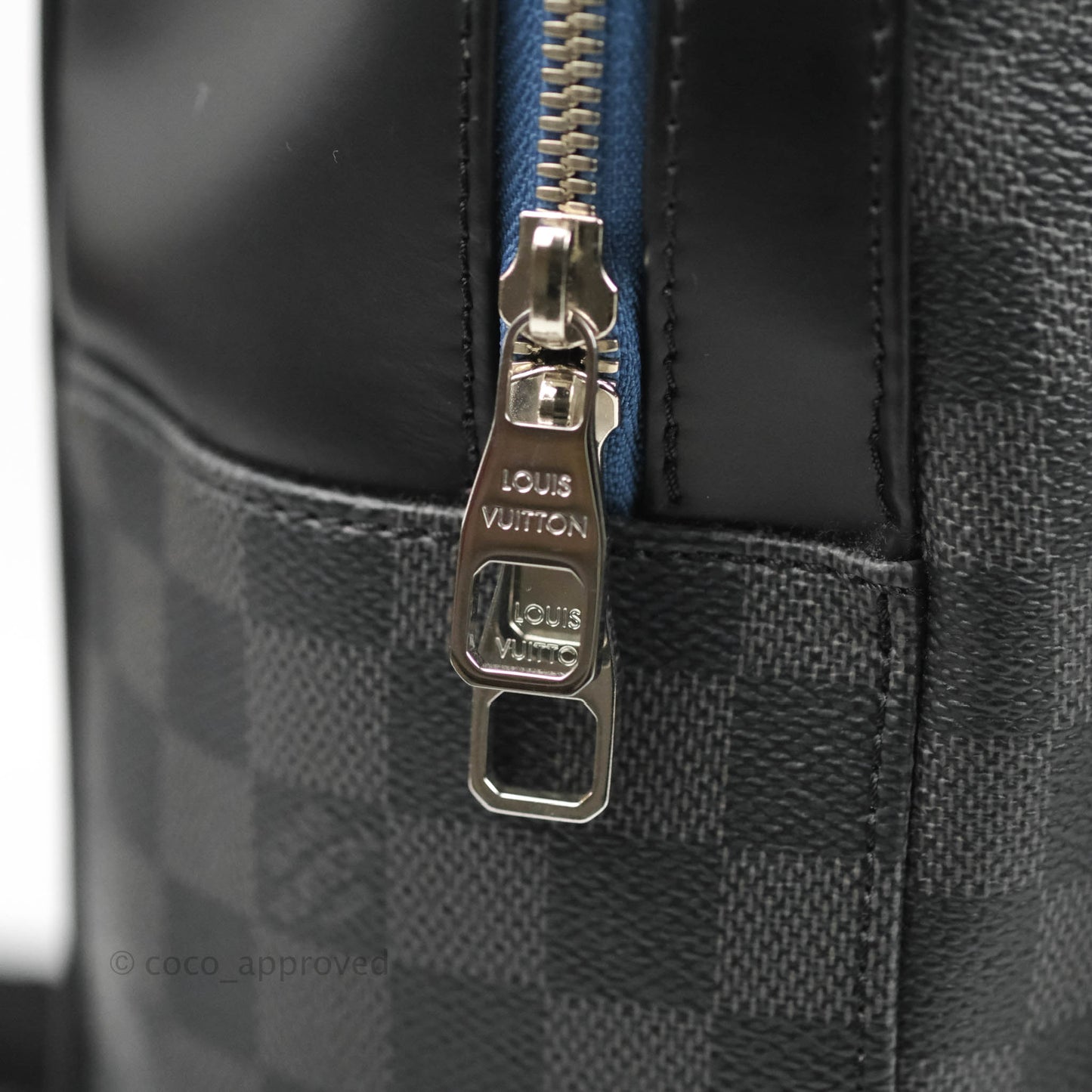 Louis Vuitton Josh Backpack Damier Graphite Canvas