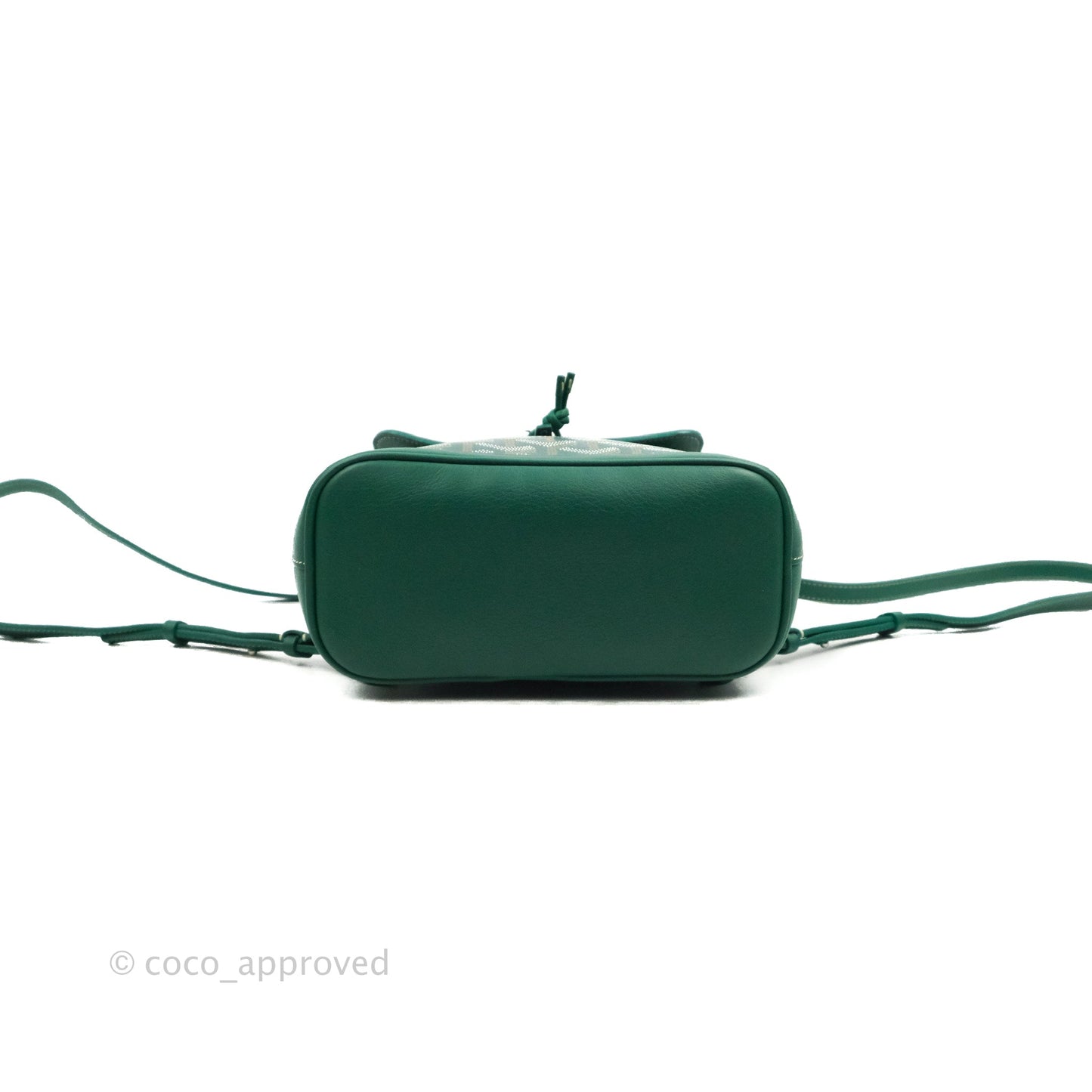 Goyard Mini Alpin Backpack Green Goyardine Calfskin