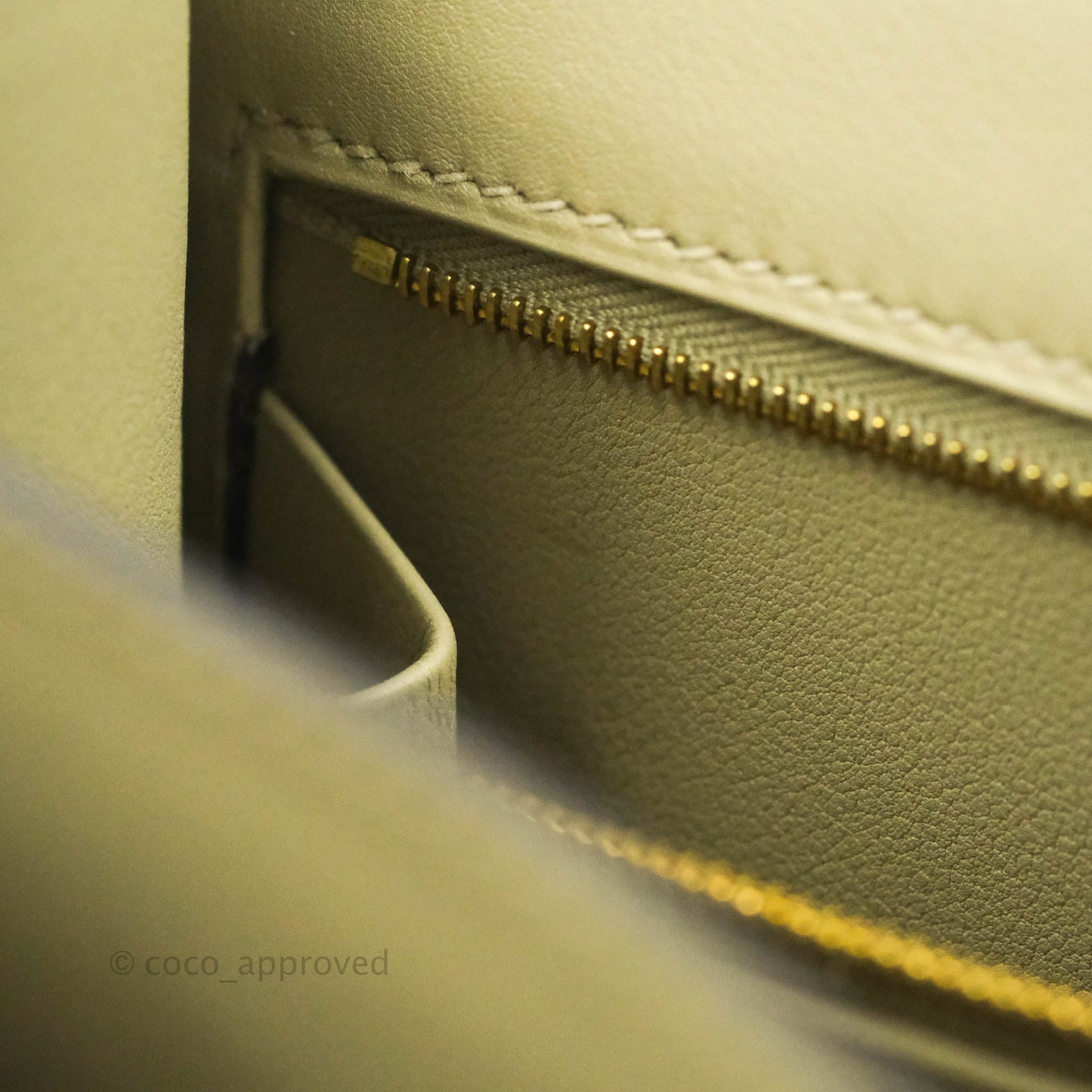 Hermès Constance III 24 Veau Swift Sauge Gold Hardware