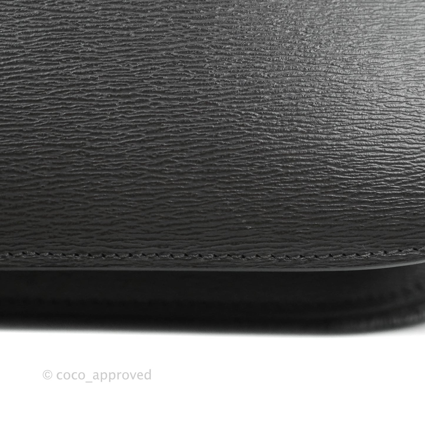 Celine Medium Classic Box Flap Grey Liege Calfskin