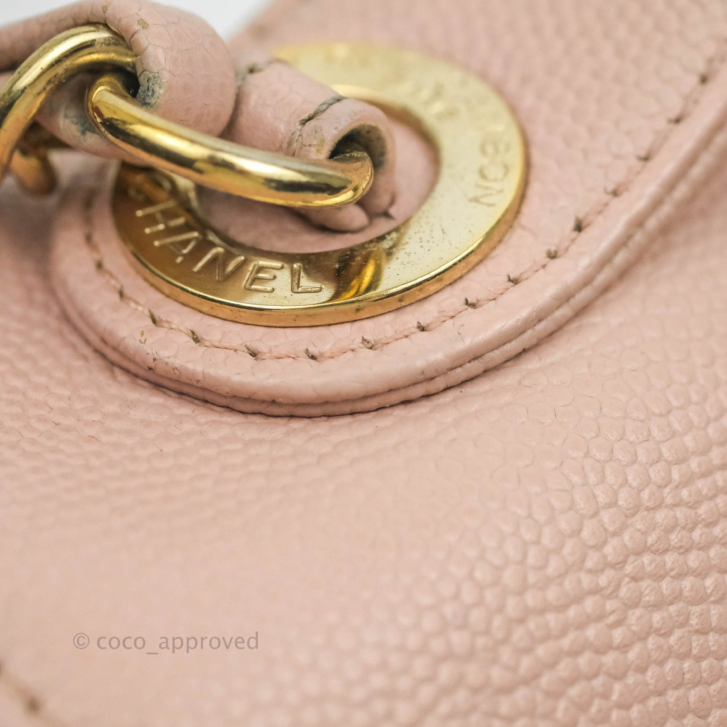 Chanel Quilted Medium Business Affinity Flap Pink Caviar Gold Hardware