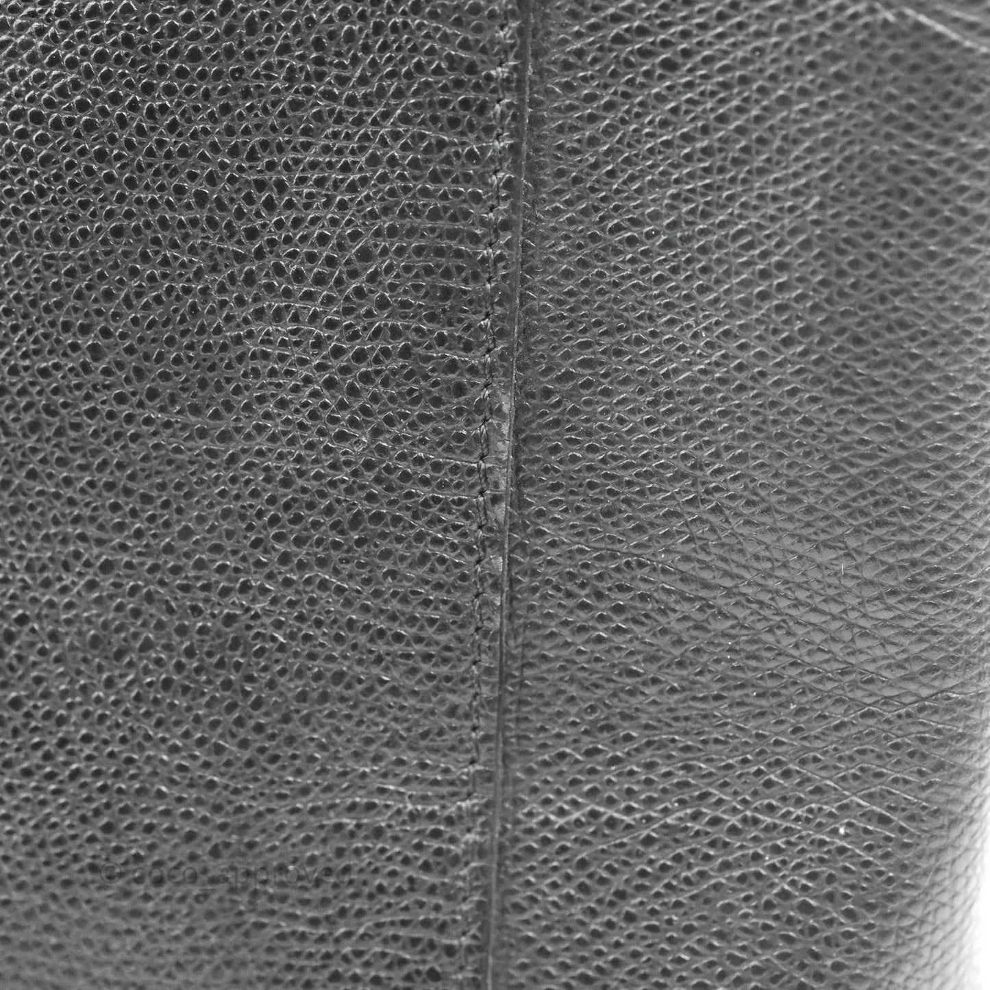 Celine Small Vertical Cabas Tote Grained Calfskin Black Silver Hardware
