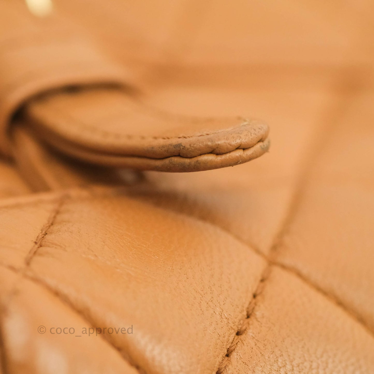Chanel Quilted Small Urban Spirit Backpack Caramel Dark Beige Calfskin Gold Hardware