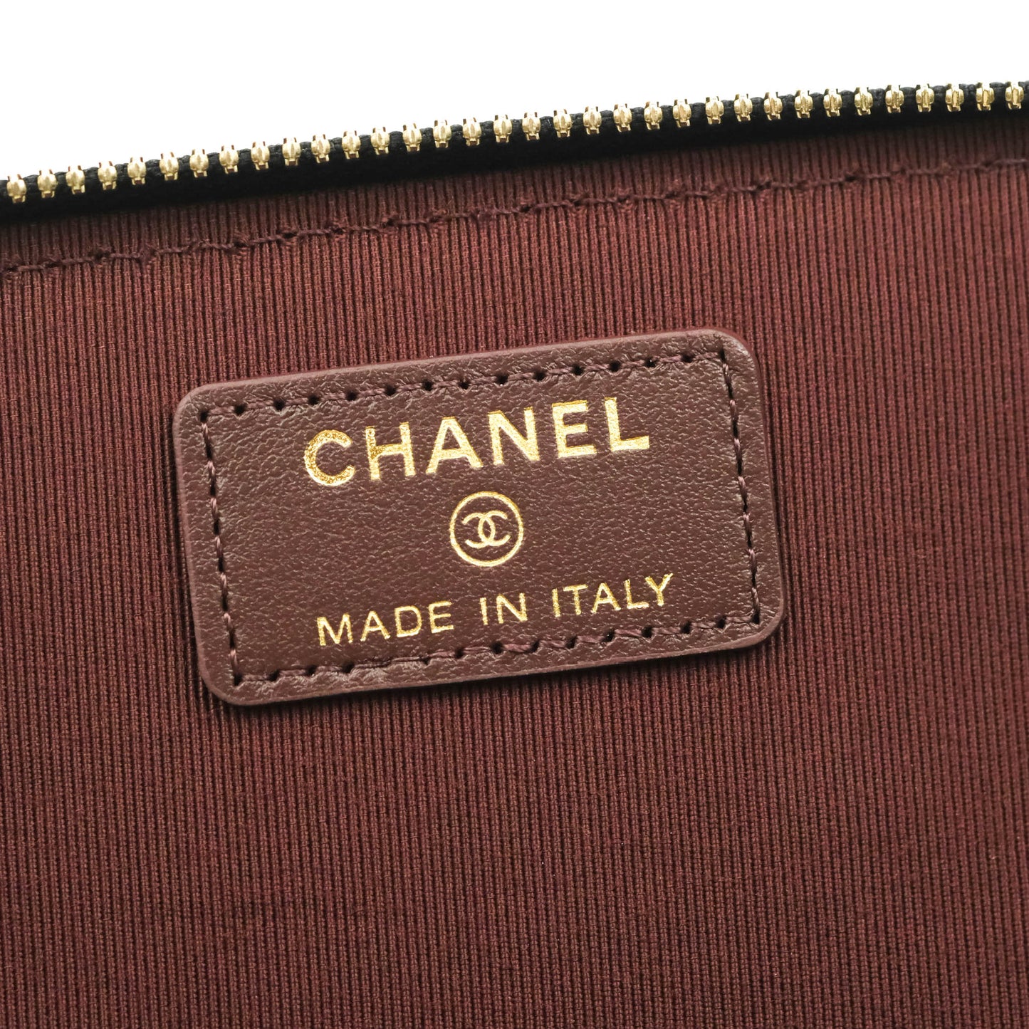 Chanel Vanity with Classic Chain Black Lambskin Gold Hardware