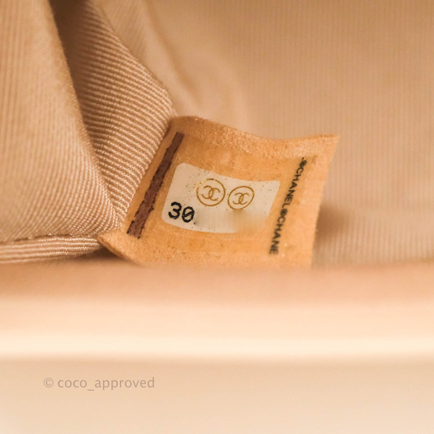Chanel Small Boy Chevron Light Pink Caviar Gold Hardware