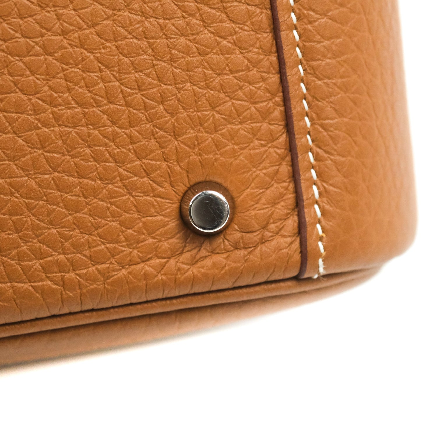 Hermès Mini Lindy 20 Gold Clemence Silver Hardware