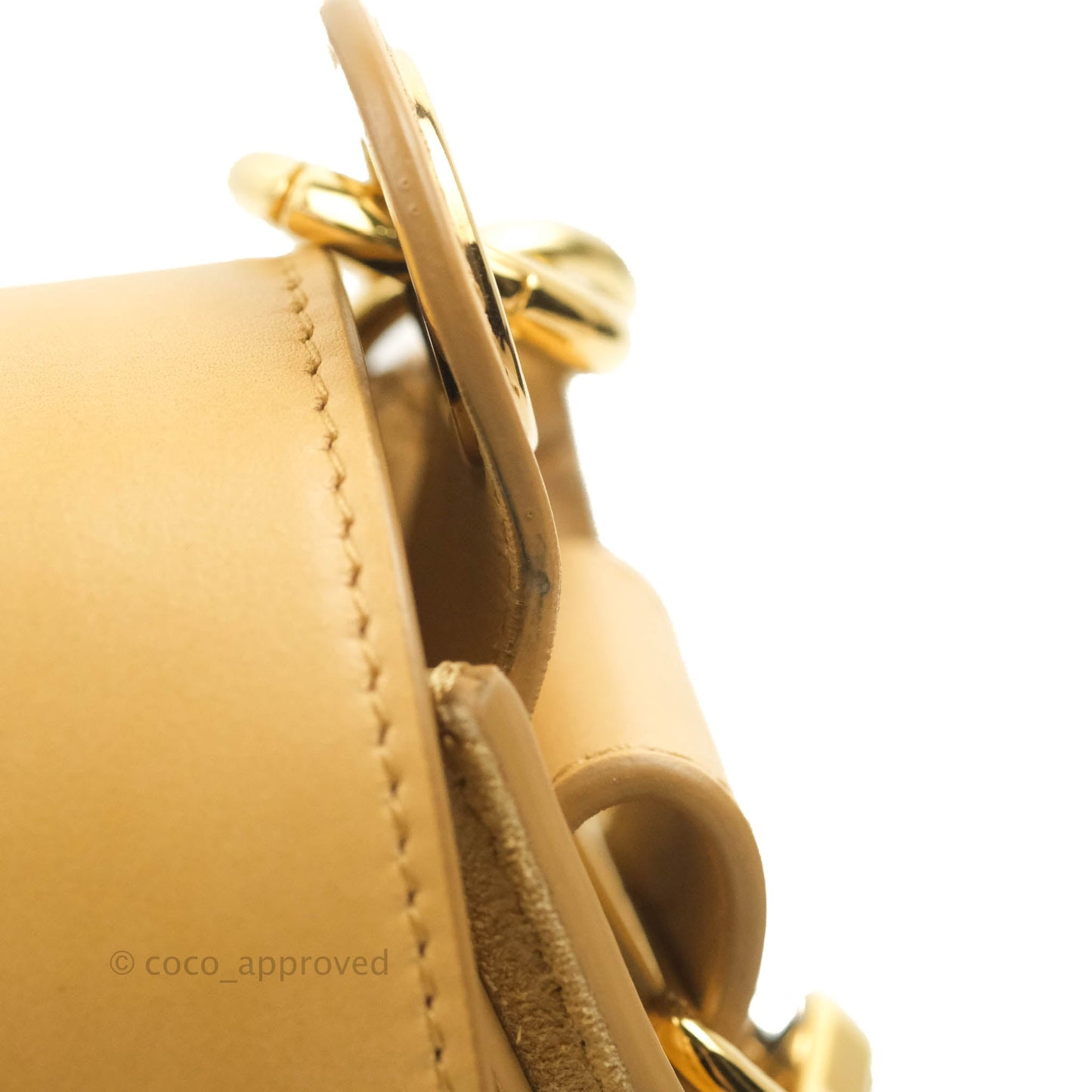 Chloé Small Tess Bag Beige Calfskin
