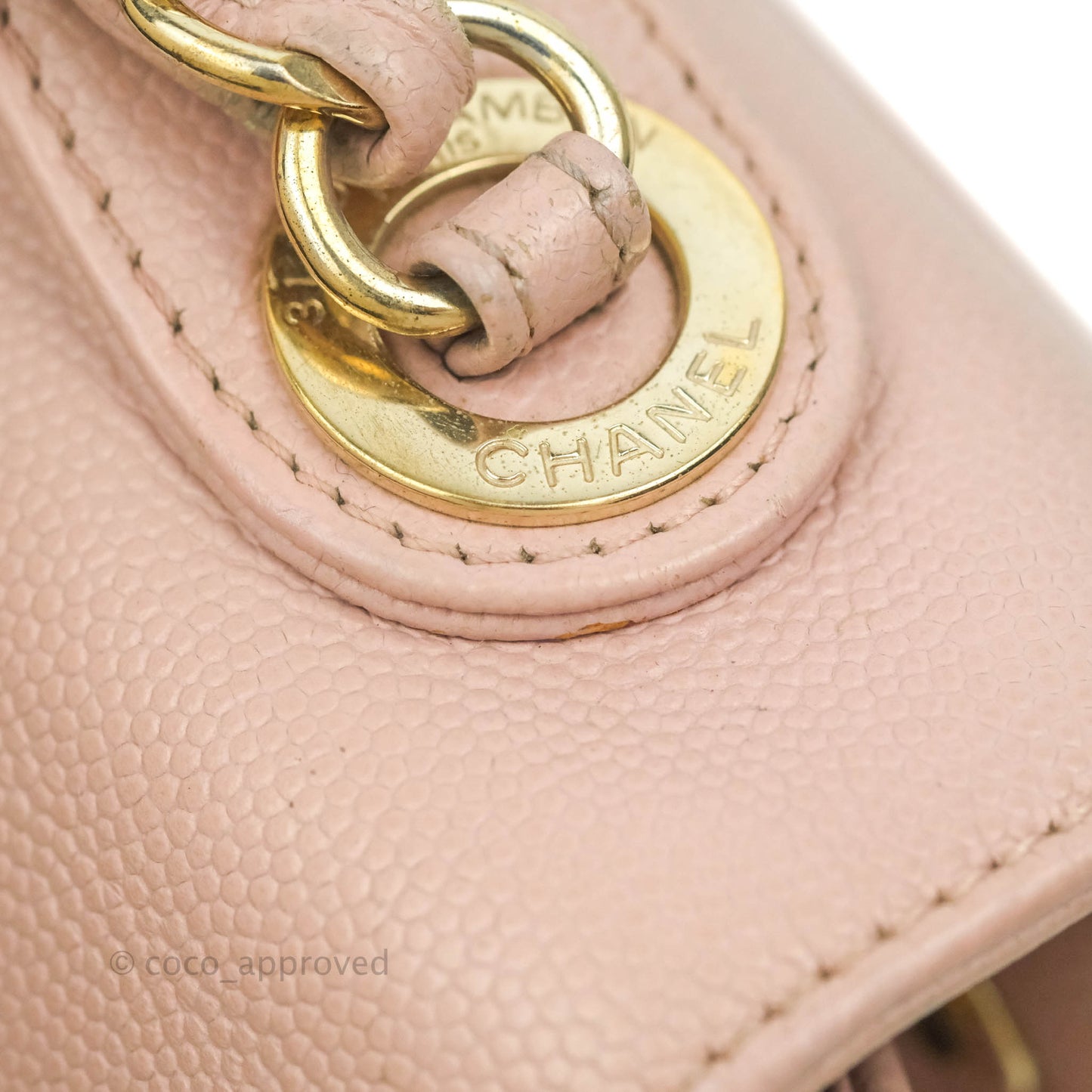 Chanel Quilted Medium Business Affinity Flap Pink Caviar Gold Hardware