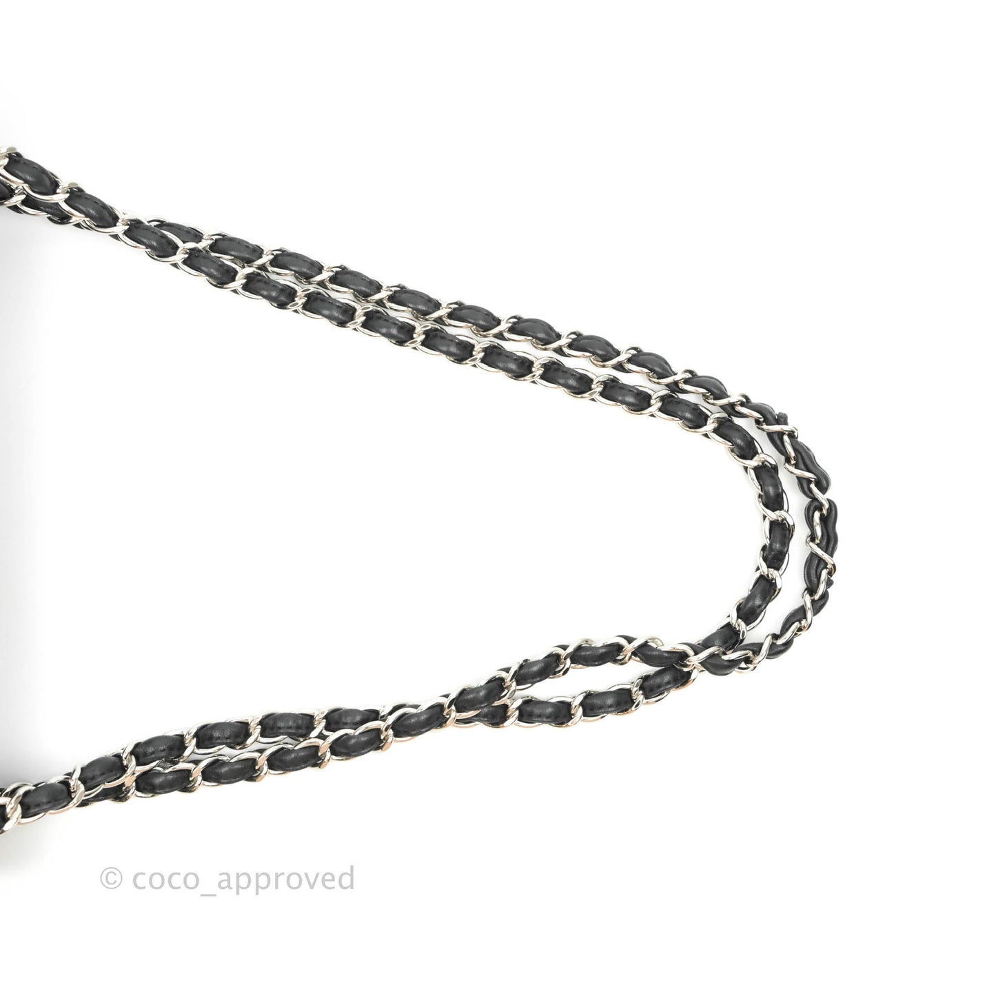 Chanel Jumbo Double Flap Black Lambskin Silver Hardware⁣⁣