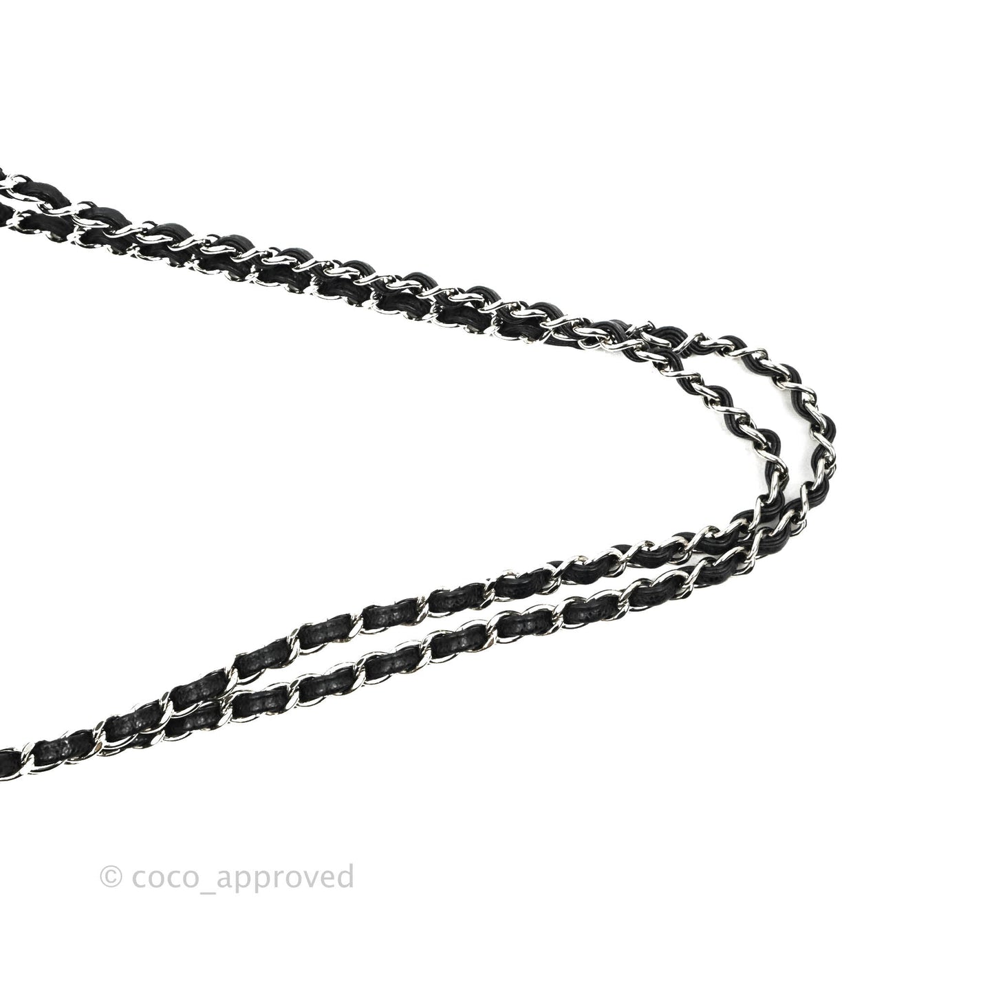 Chanel Jumbo Double Flap Black Caviar Silver Hardware⁣⁣