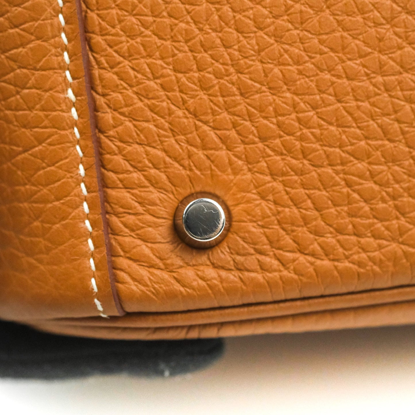 Hermès Mini Lindy 20 Gold Clemence Silver Hardware