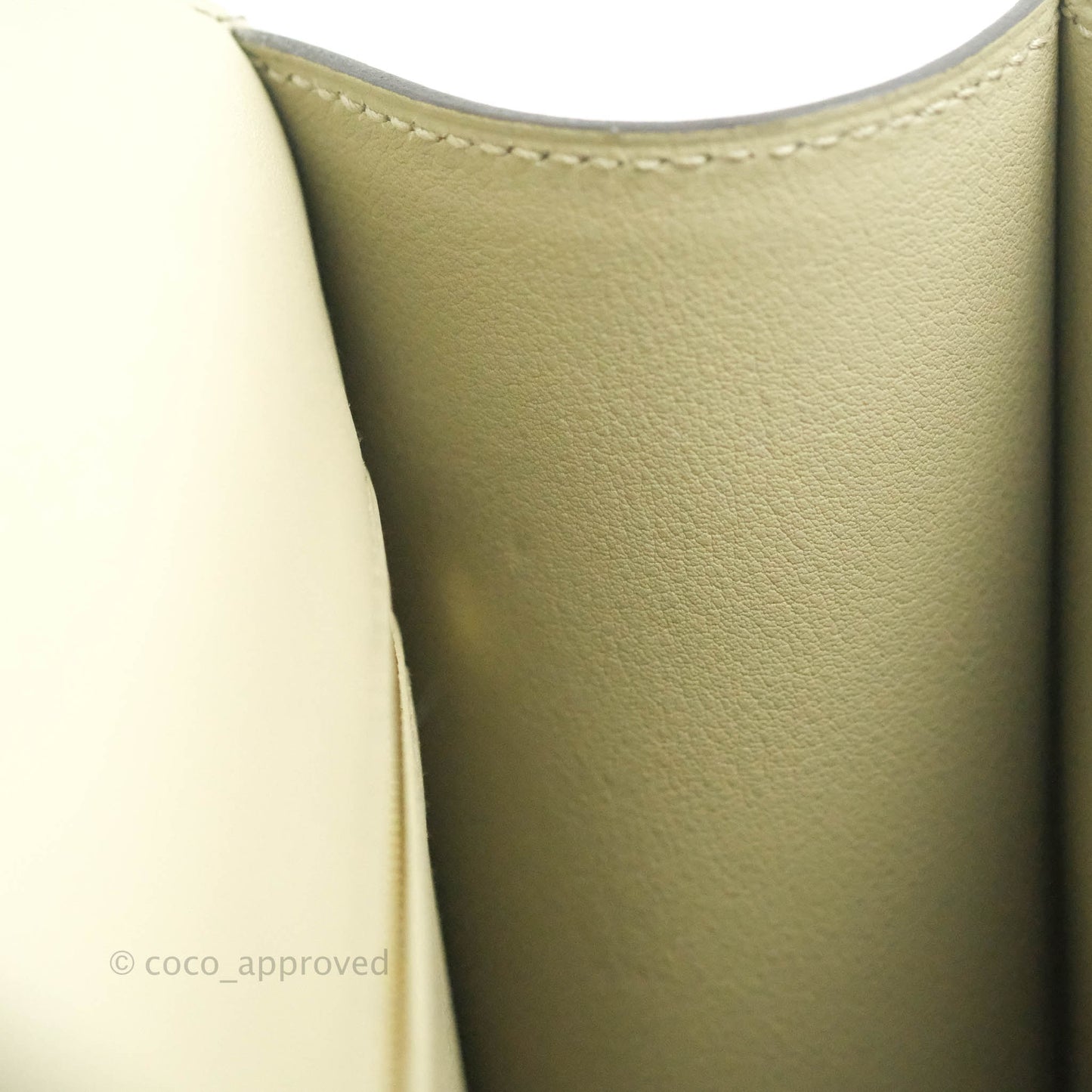 Hermès Constance III 24 Veau Swift Sauge Gold Hardware