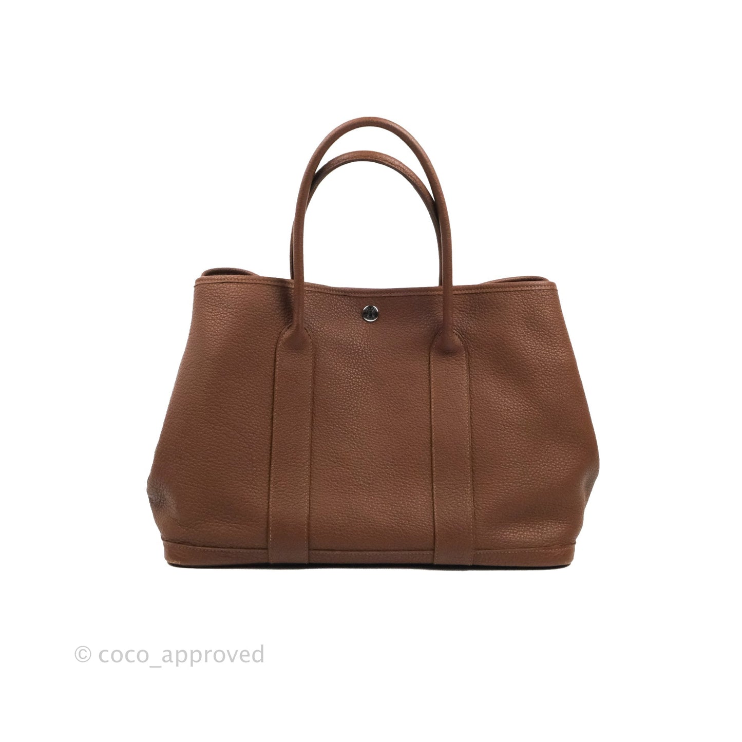 Hermès Garden Party 36 Brown Clemence