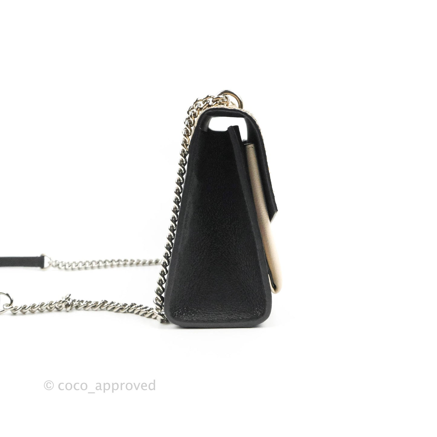 Louis Vuitton  My Lockme Chain Bag BB Black Brown Python Calfskin