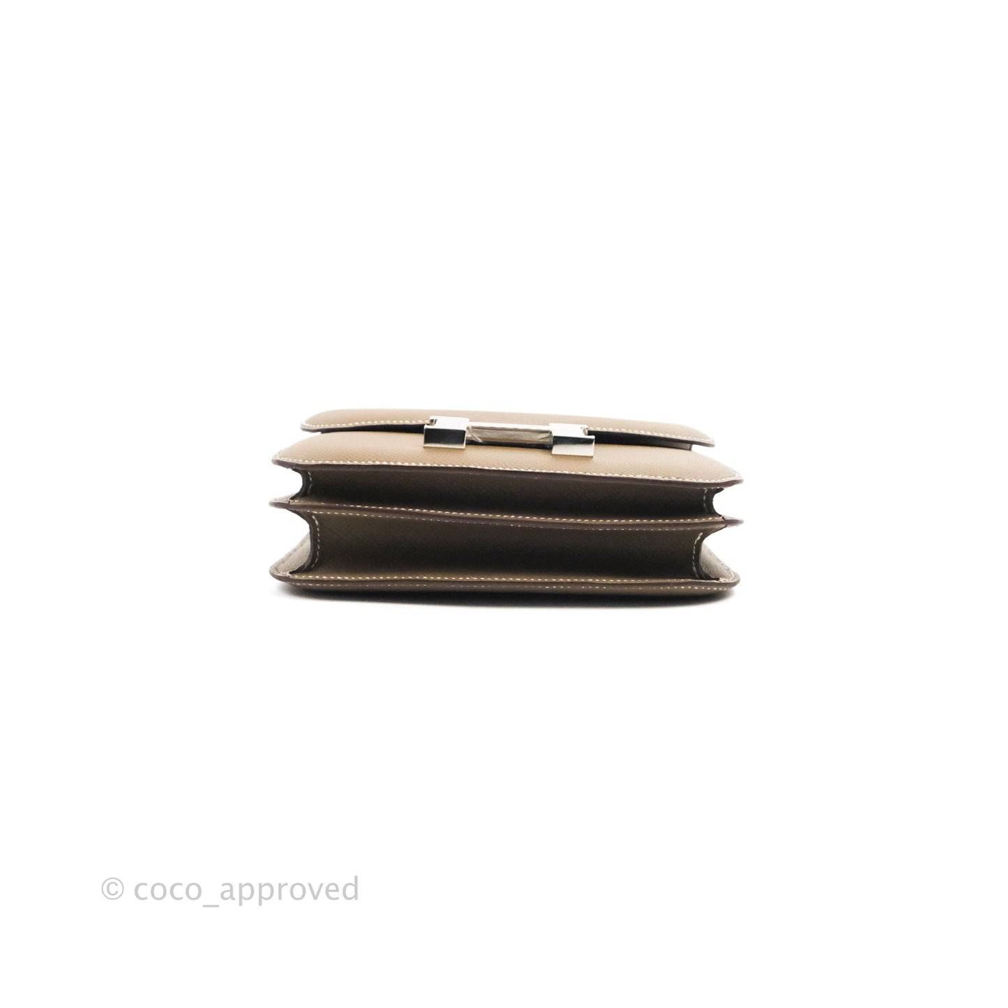 Hermès Constance Mini 18cm Etoupe Epsom Palladium Hardware