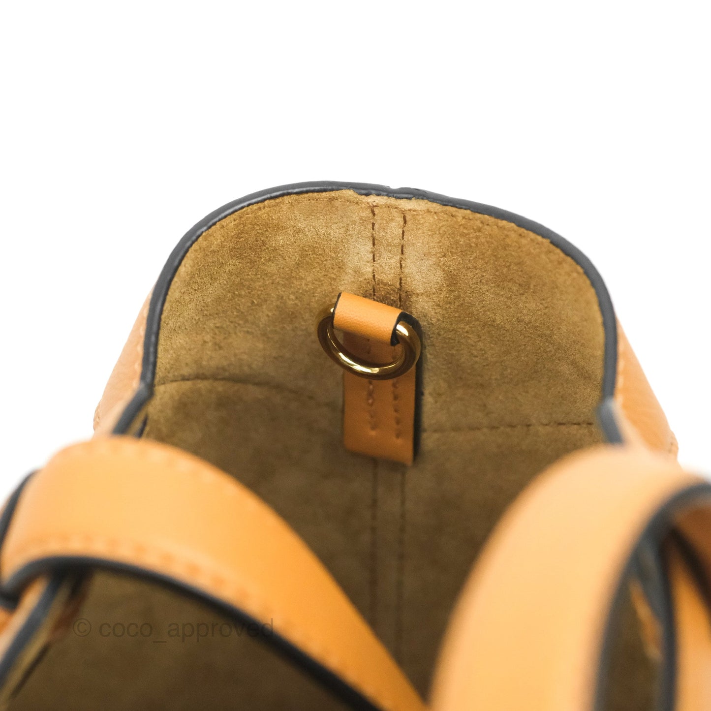 Loewe Hammock Nugget Bag Warm Desert Calfskin