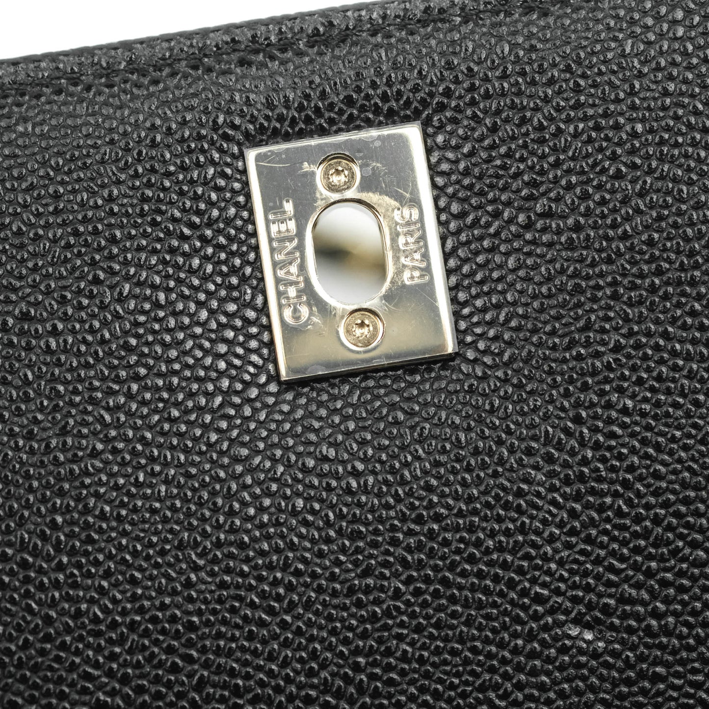 Chanel Small Business Affinity Flap Bag Black Caviar Gold Hardware