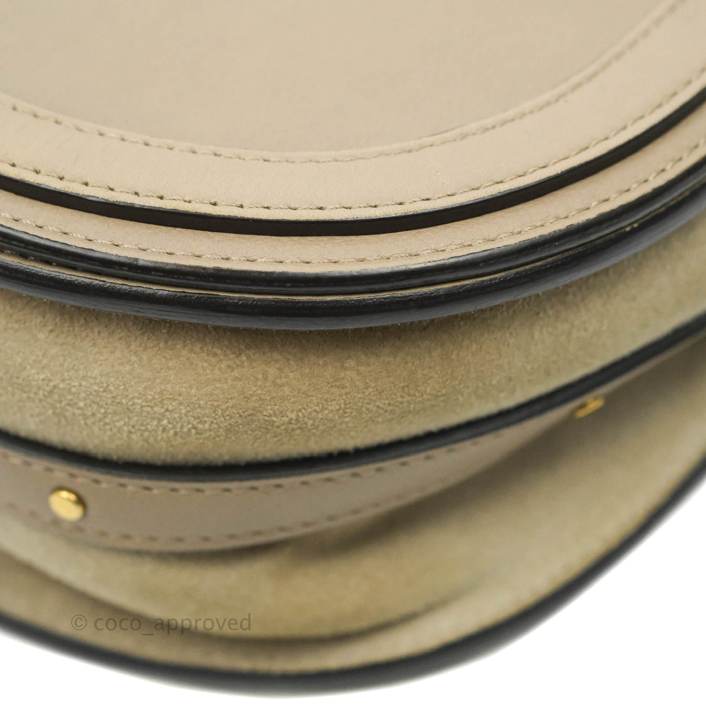 Chloé Medium Nile Crossbody Bag Motty Grey Calfskin
