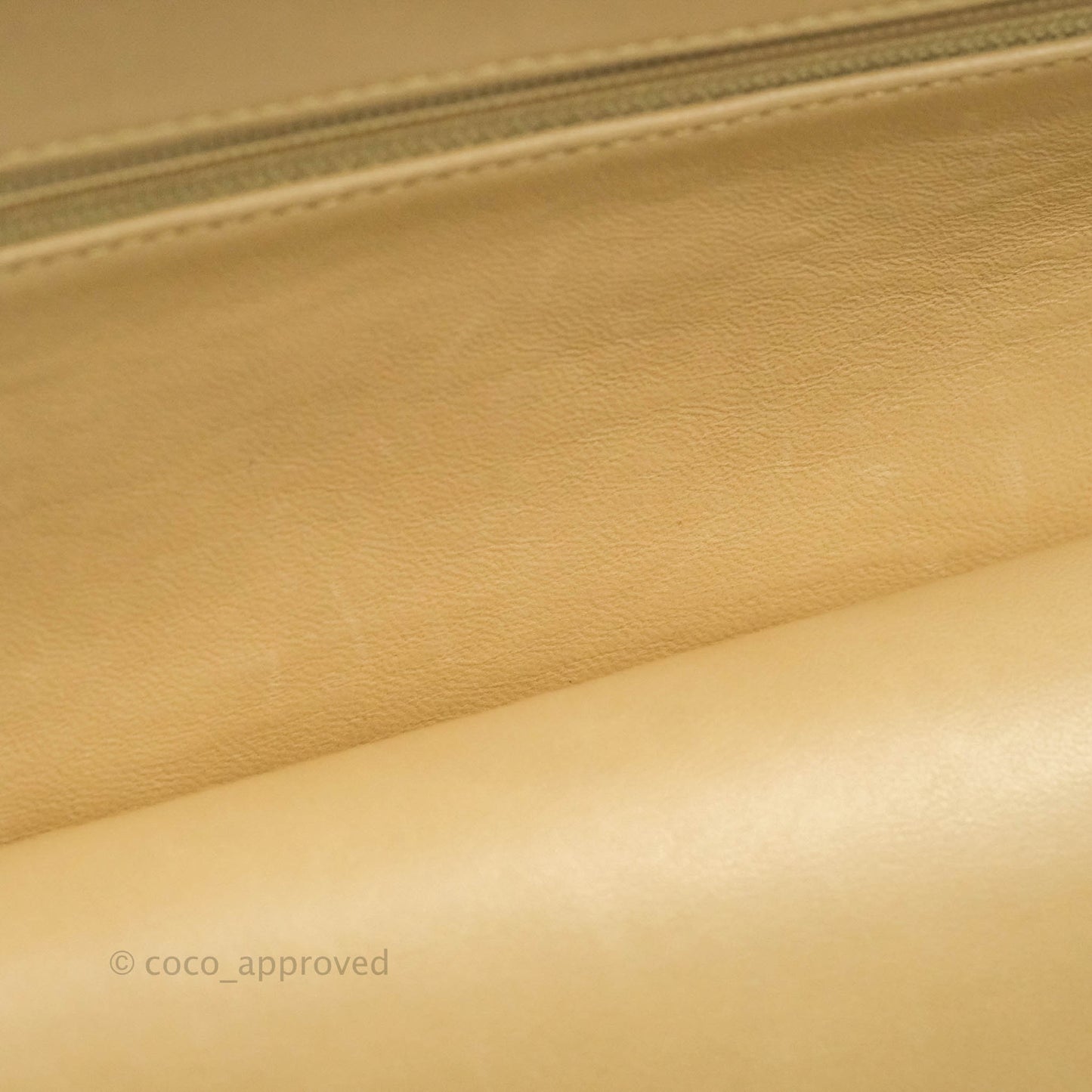 Chanel Classic Vintage Small Flap Beige Lambskin 24K Gold Hardware