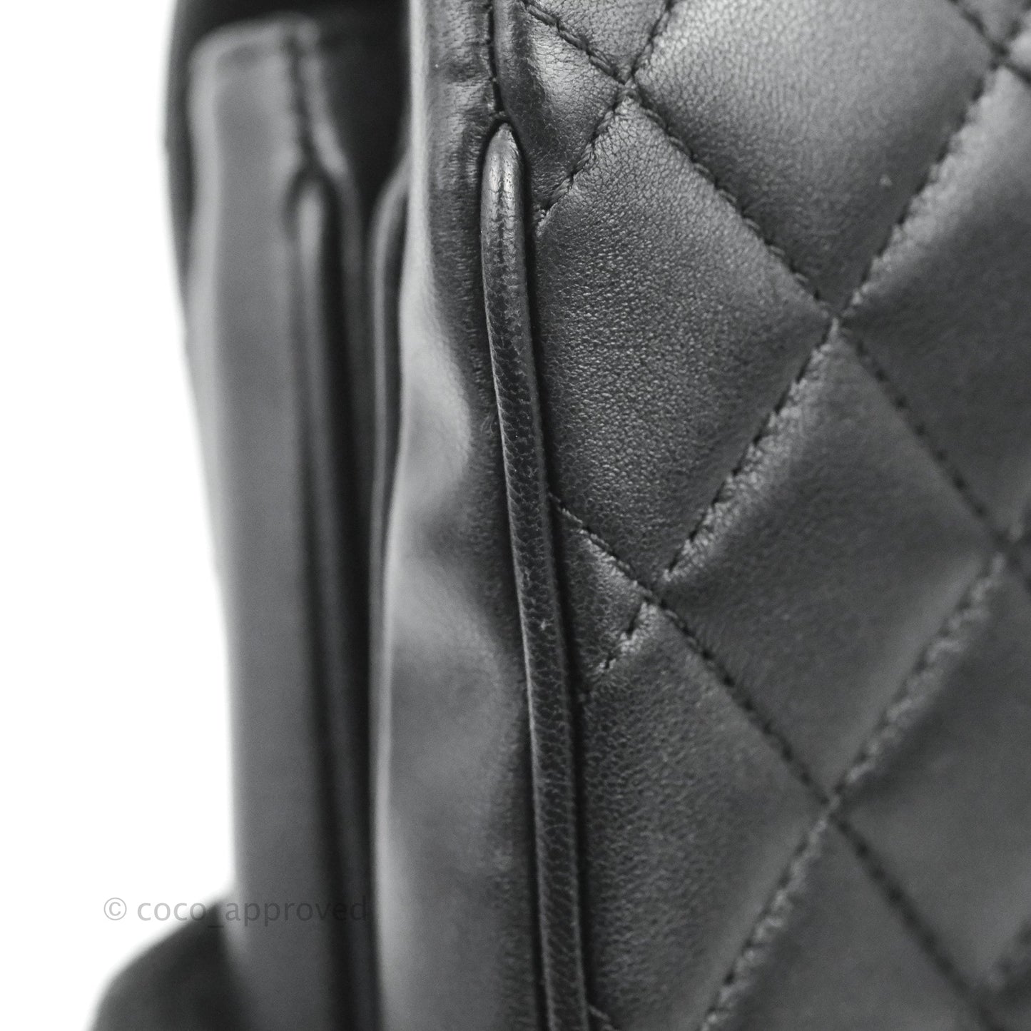 Chanel Quilted Small Citizen Chic Flap Black Lambskin Gold Hardware