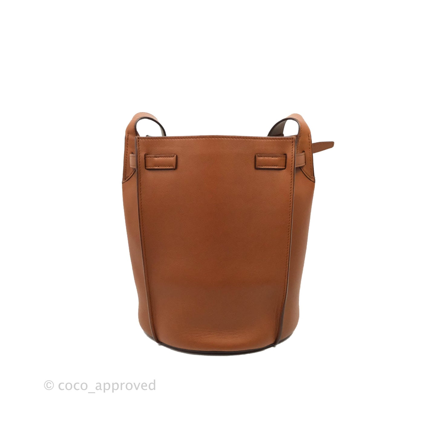 Celine Long Strap Big Bag Brown Bucket Calfskin