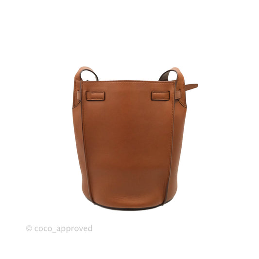 Celine Long Strap Big Bag Brown Bucket Calfskin