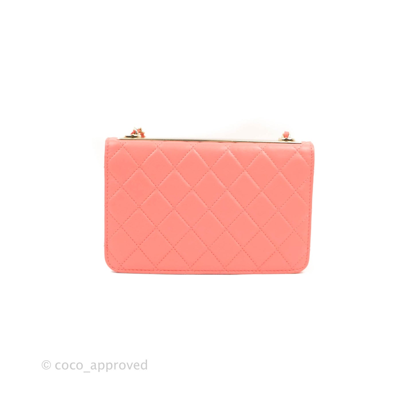 Chanel Trendy CC WOC Pink Lambskin Gold Hardware