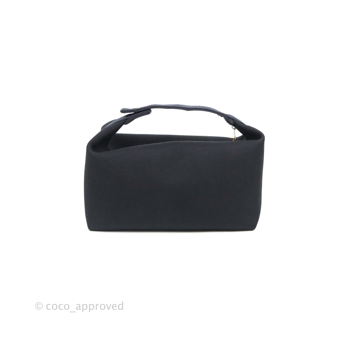 Hermès Large Bride-A-Brac Navy Canvas