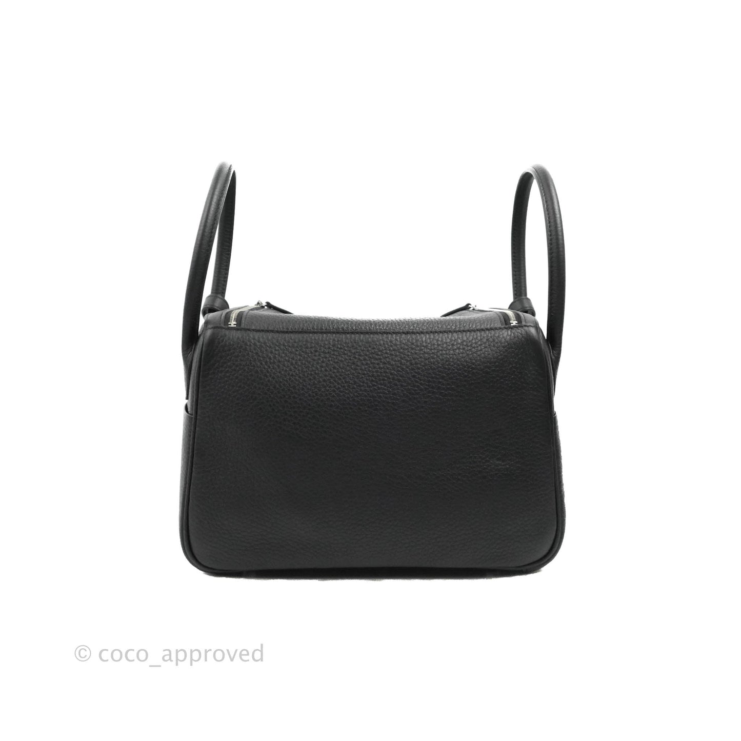Hermès Lindy 26 Black Taurillon Clemence Palladium Hardware