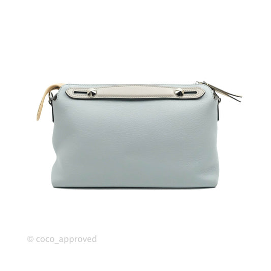 Fendi Medium By The Way Multicolour Light Blue/Light Beige Grained leather