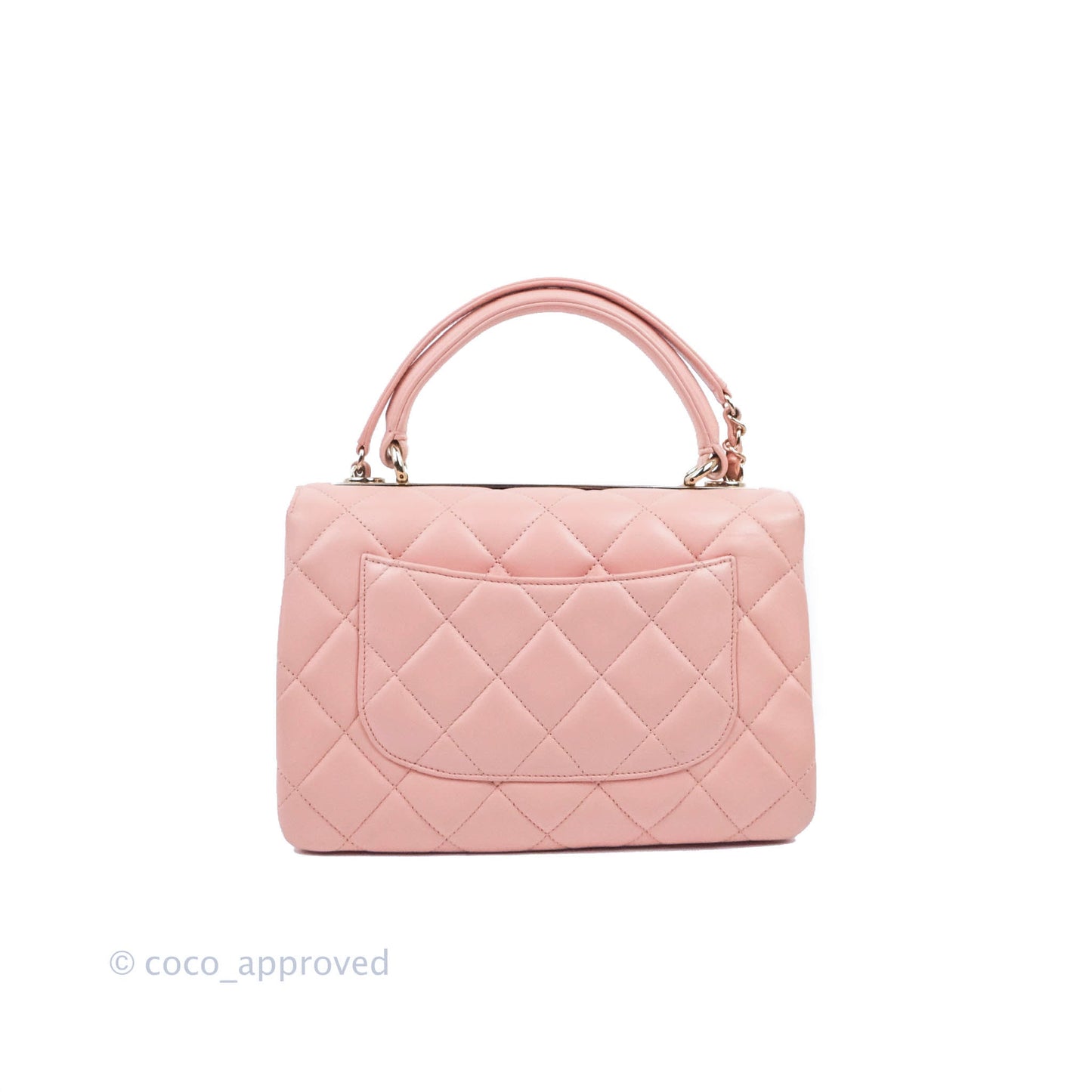 Chanel Small Trendy CC Pink Lambskin Gold Hardware