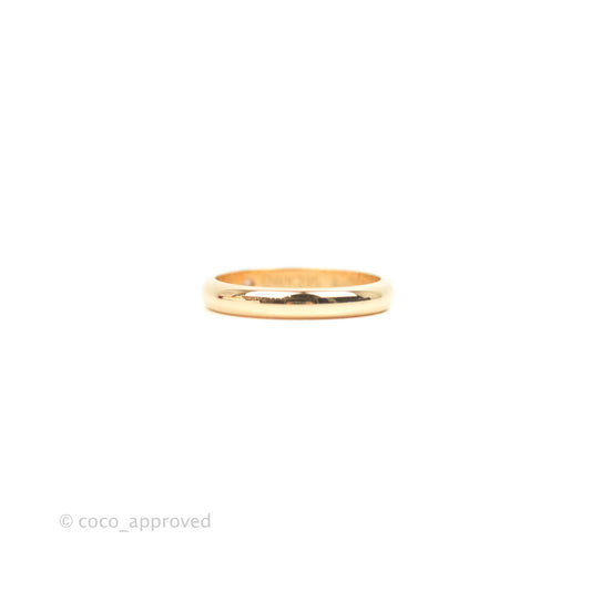 Cartier 1895 Rose Gold Diamond Ring Size 46