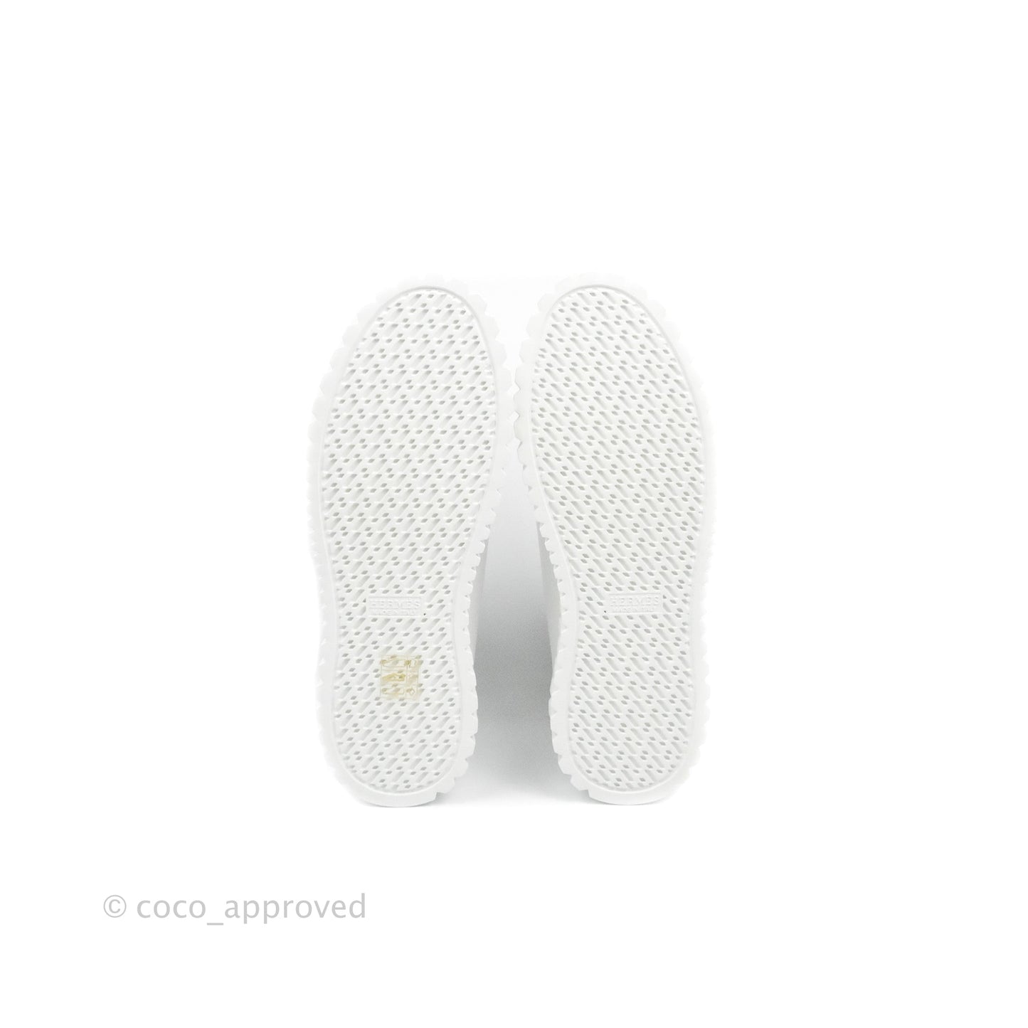 Hermès Cross Sneakers in White Size 36