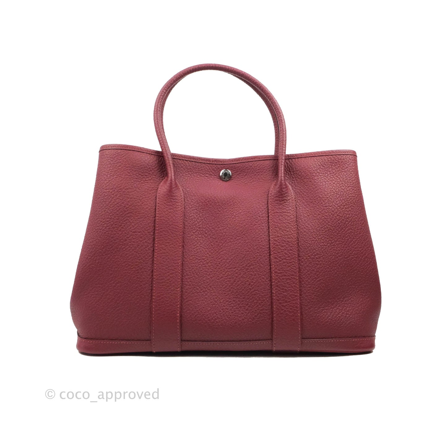 Hermès Garden Party 36 Burgundy