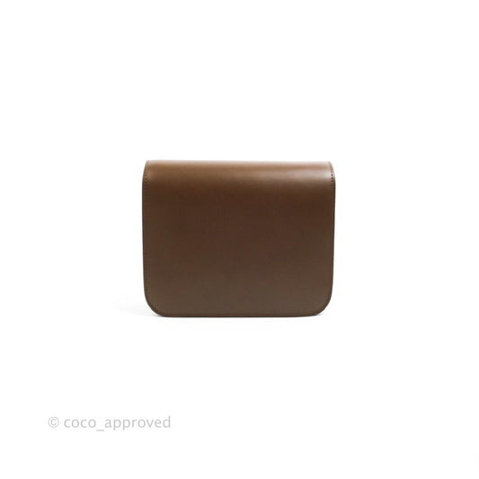 Celine Teen Classic Box Flap Caramel Calfskin