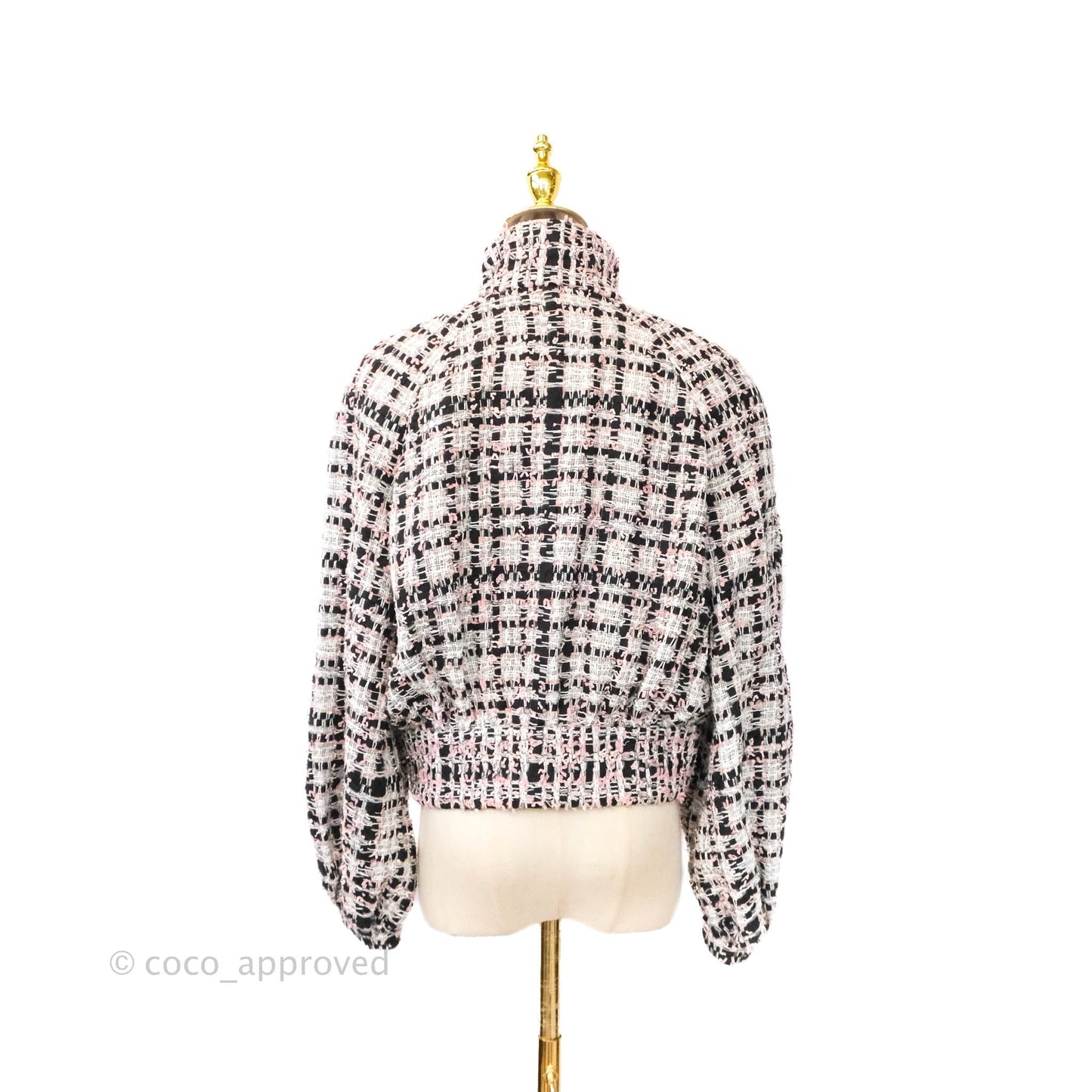 Chanel Tweed Jacket in Multicolor Size 38