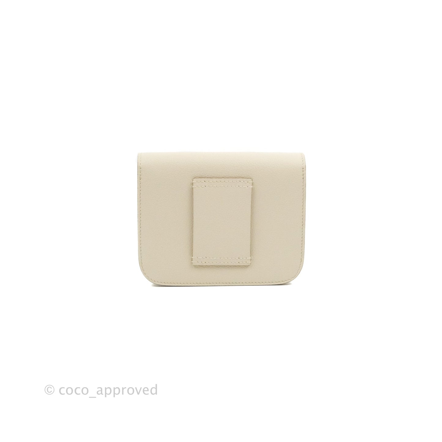 Hermès Constance Slim Wallet Beton Evercolor Gold Hardware