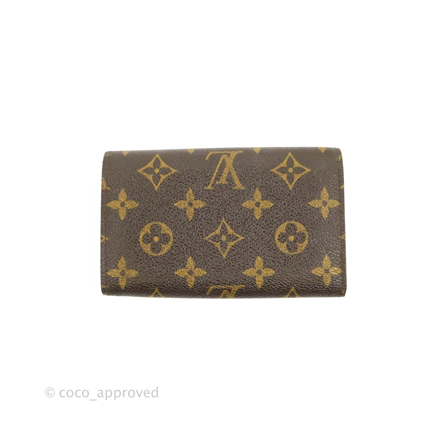 Louis Vuitton Vintage Monogram Canvas Wallet Brown