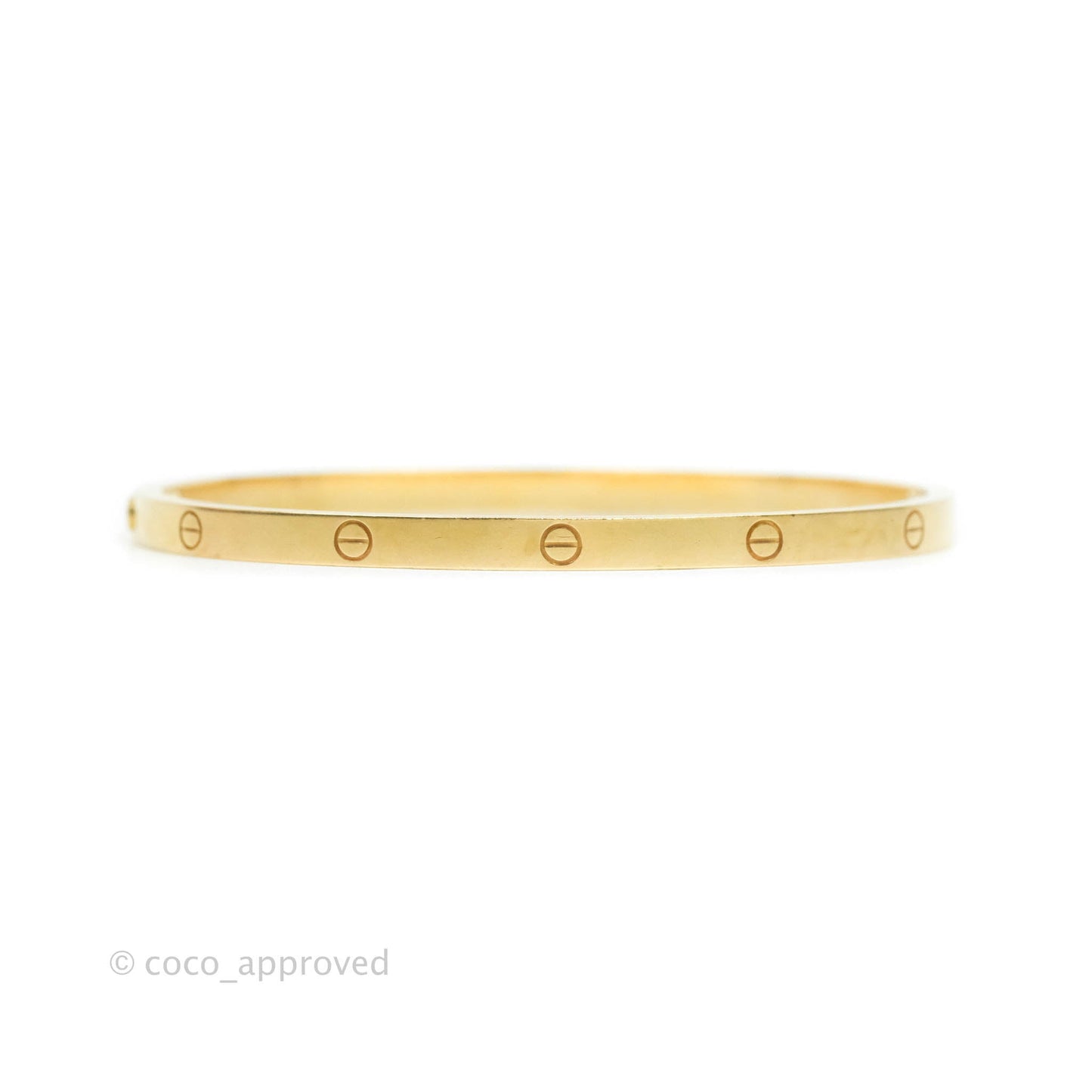 Cartier Small Love Bracelet Yellow Gold