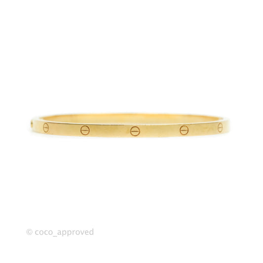 Cartier Small Love Bracelet Yellow Gold