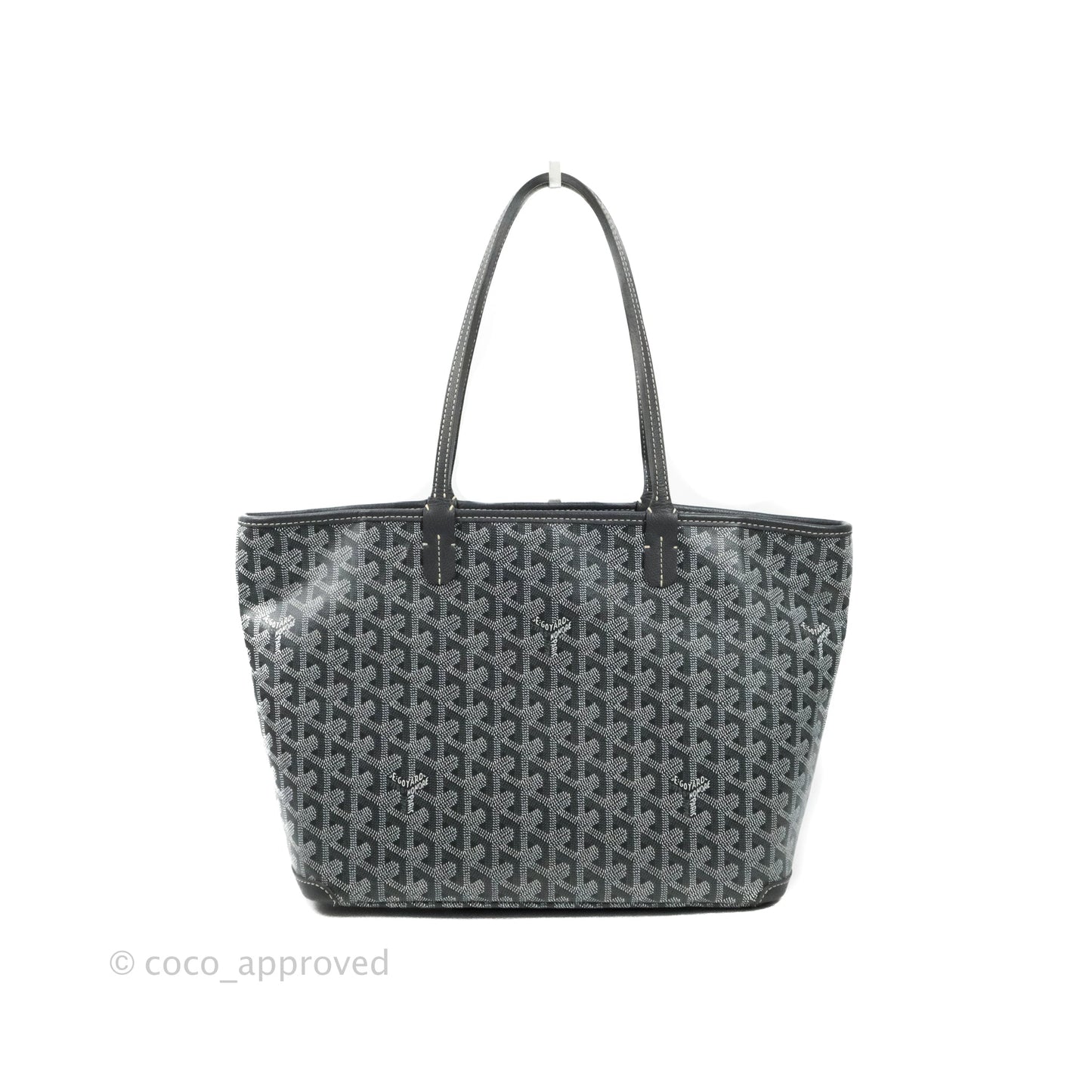 Goyard Artois Grey Goyardine Canvas PM⁣⁣⁣⁣⁣⁣⁣⁣⁣⁣⁣⁣⁣⁣⁣⁣⁣⁣⁣⁣
