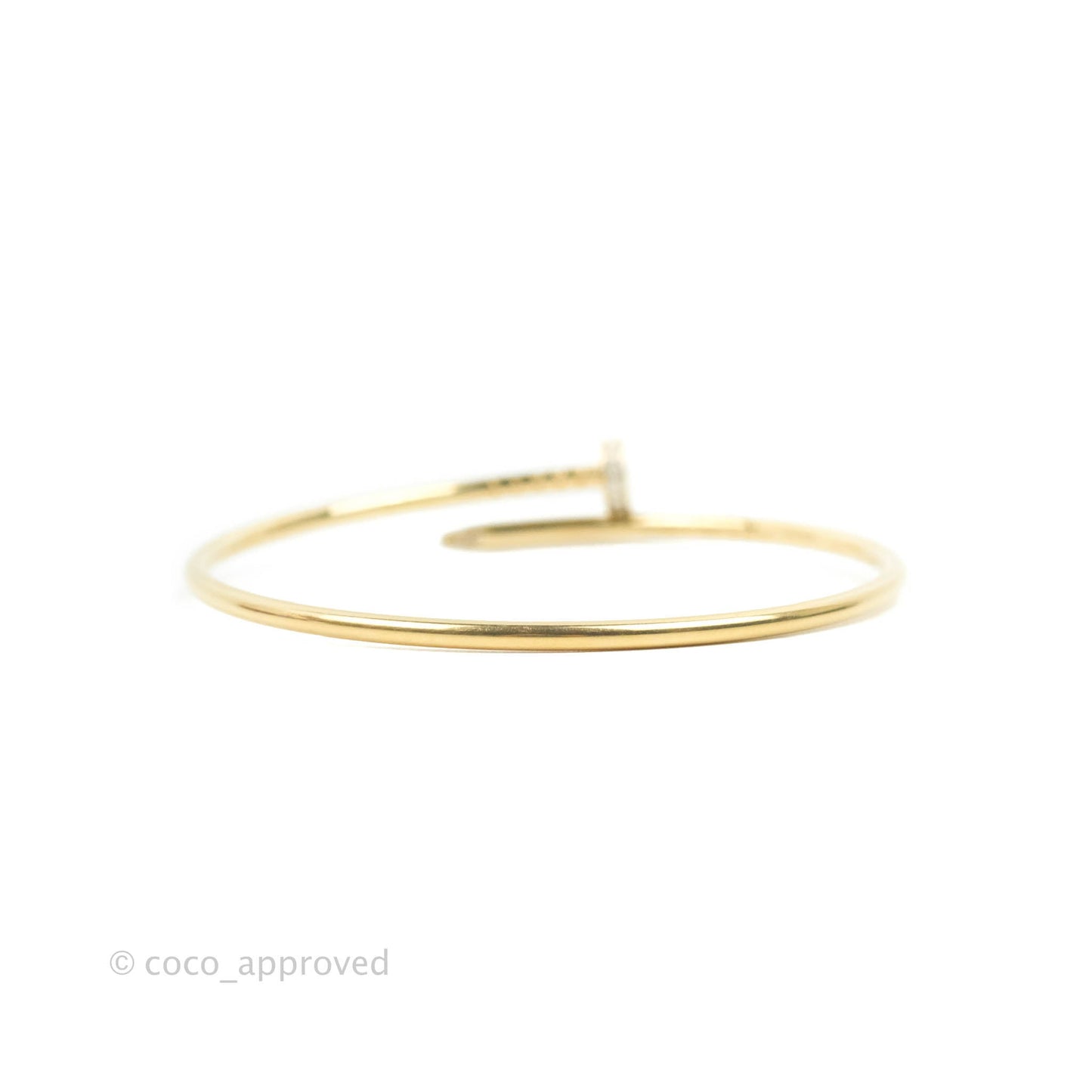 Cartier Juste Un Clou Bracelet Yellow Gold Diamond
