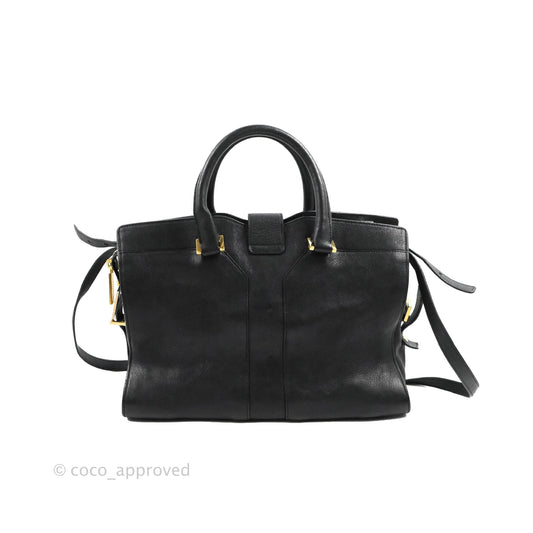 Saint Laurent Cabas Chyc Dark Navy Gold Hardware