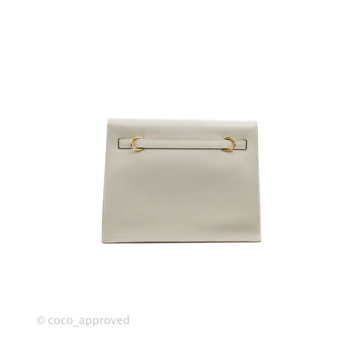 Hermès Kelly Danse II Bag Gris Perle 80 Evercolor Gold Hardware