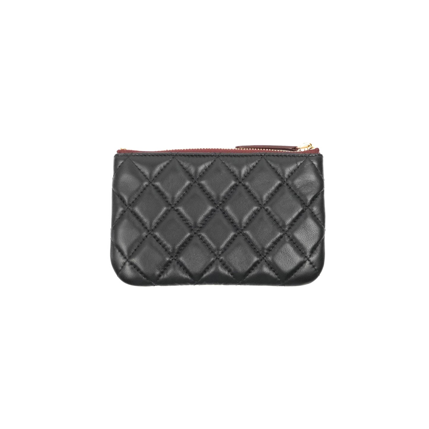 Chanel Quilted Mini O Case Black Lambskin Gold Hardware