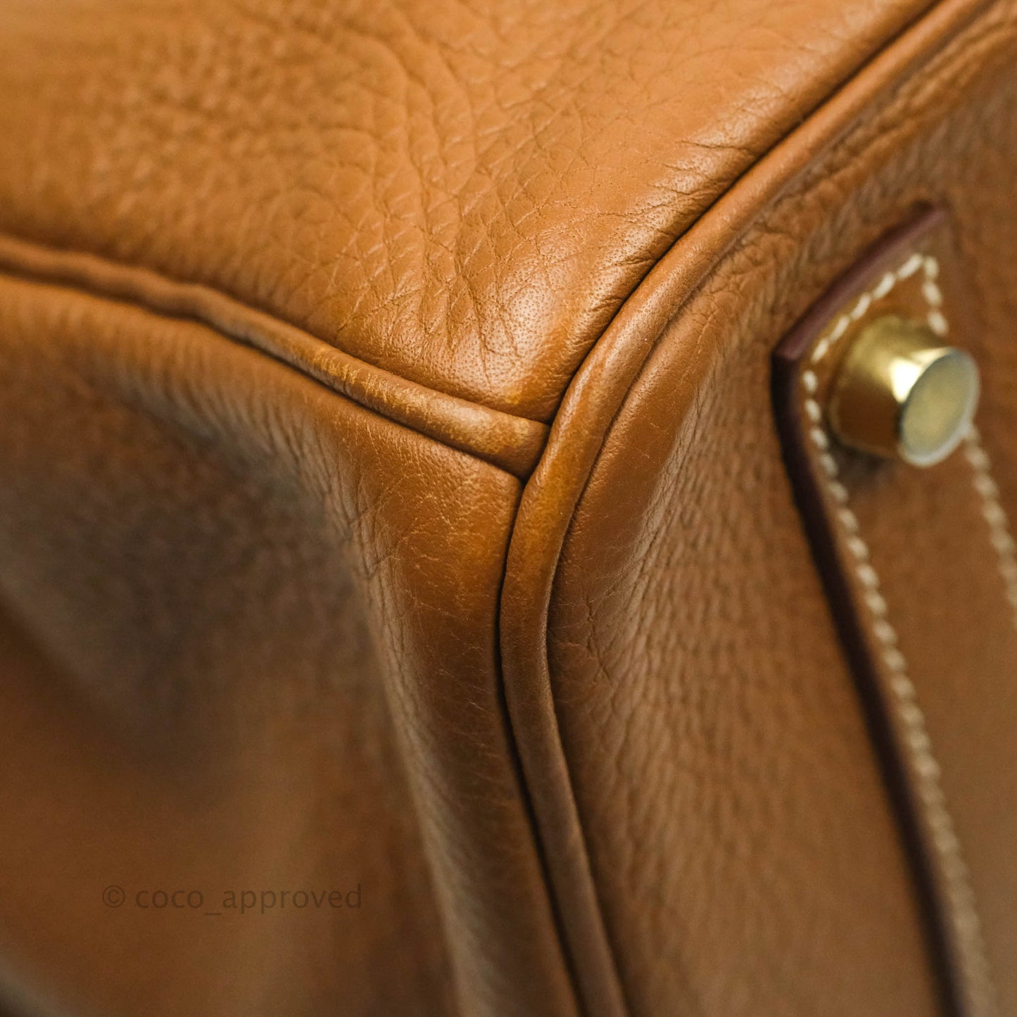 Hermès Birkin 35 Gold Togo Gold Hardware