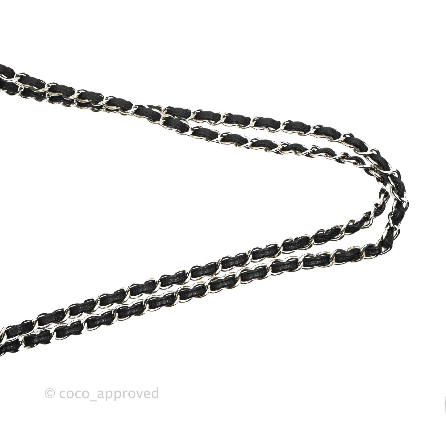 Chanel Classic Jumbo Double Flap Black Caviar Silver Hardware⁣⁣