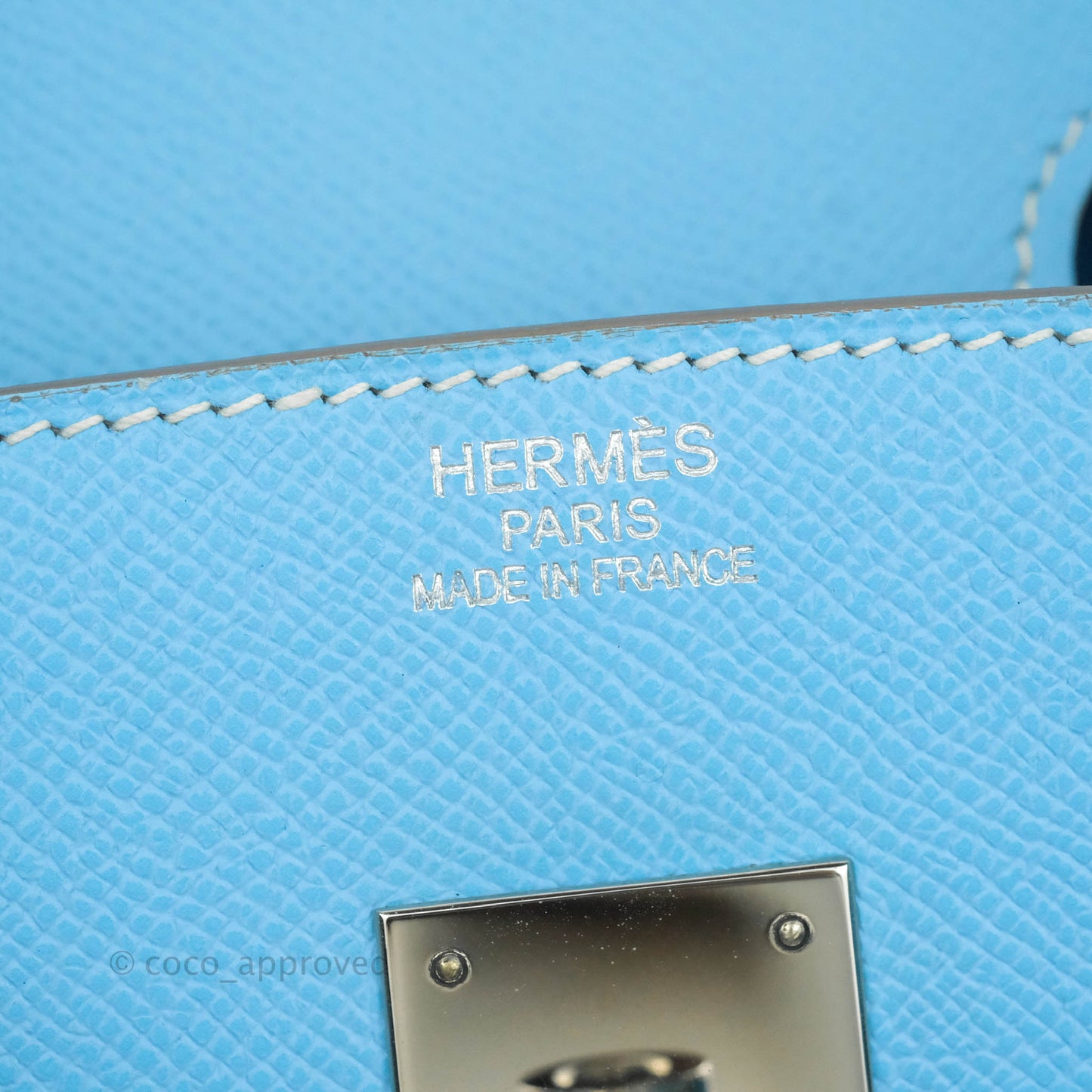 Hermès Birkin 35 Limited Edition Celeste & Mykonos Candy Epsom Palladium Hardware